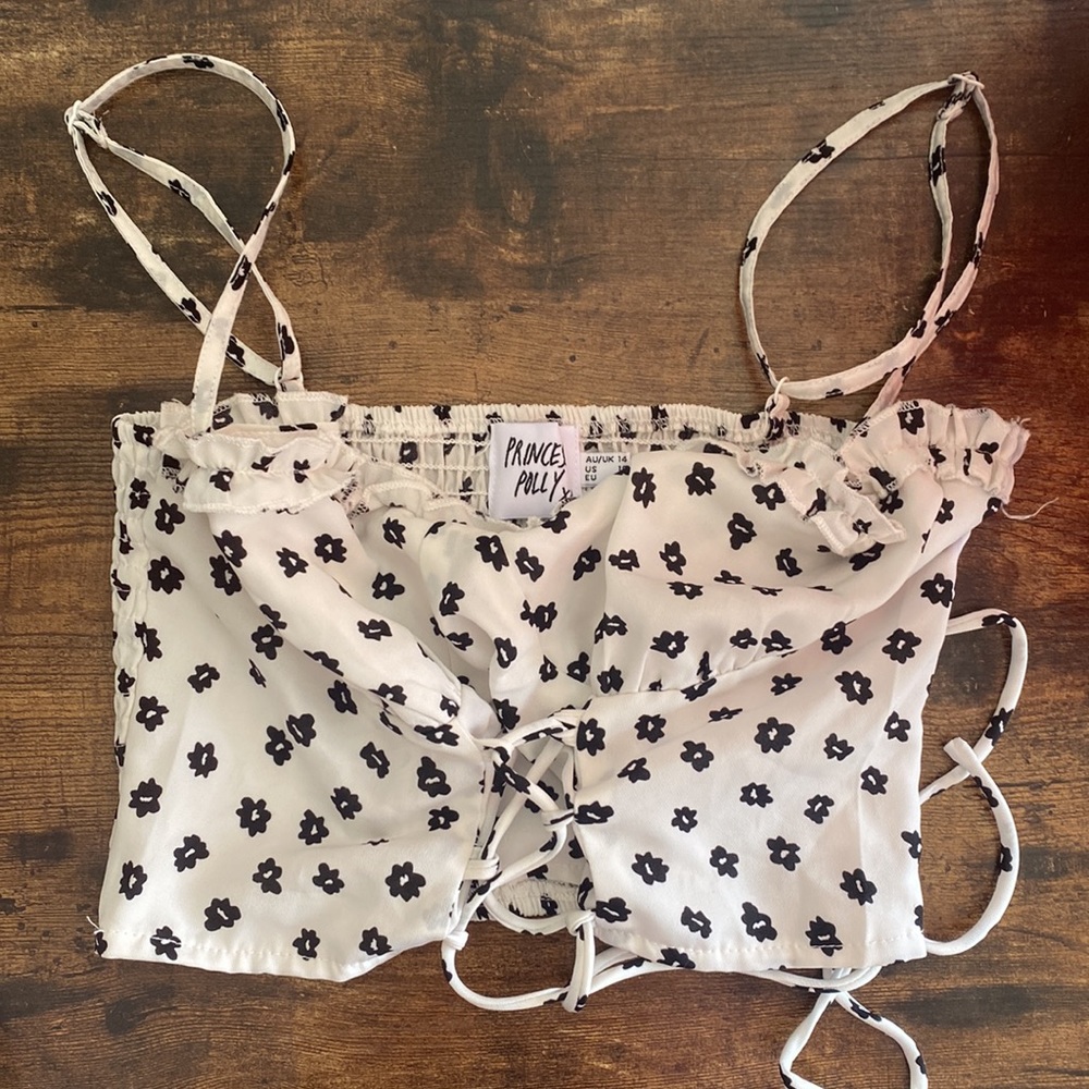 The Milena Top Off White Size US 10